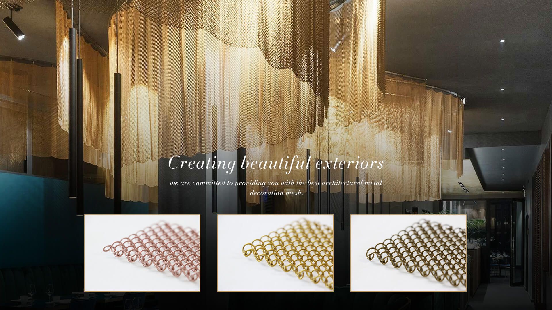 Architectural Woven Mesh Decorative Wire Mesh JoinWin Architectural