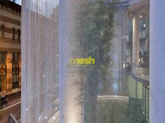 Can Ring Mesh Curtain be integrated with lighting systems for visual effects