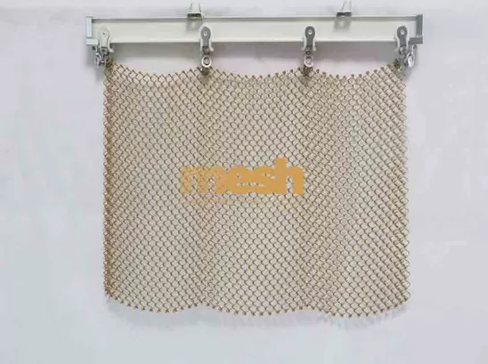 Can Metal Coil Drapery be used for decorative wall coverings