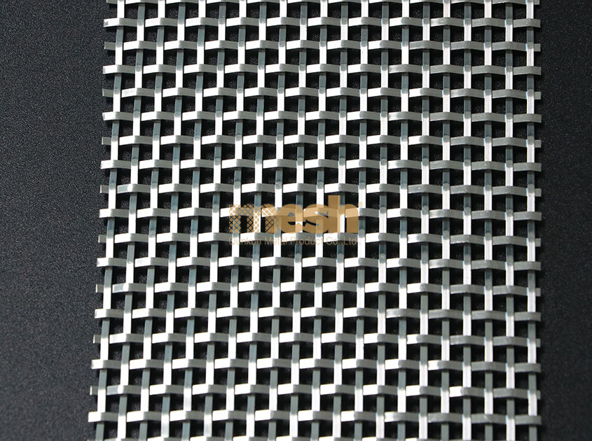 Crimped Woven Mesh Shields Light: Adjusting Indoor Light and Dark
