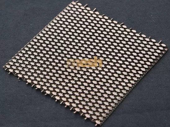 Elevating Architectural Detailing: The Allure of Crimped Woven Mesh