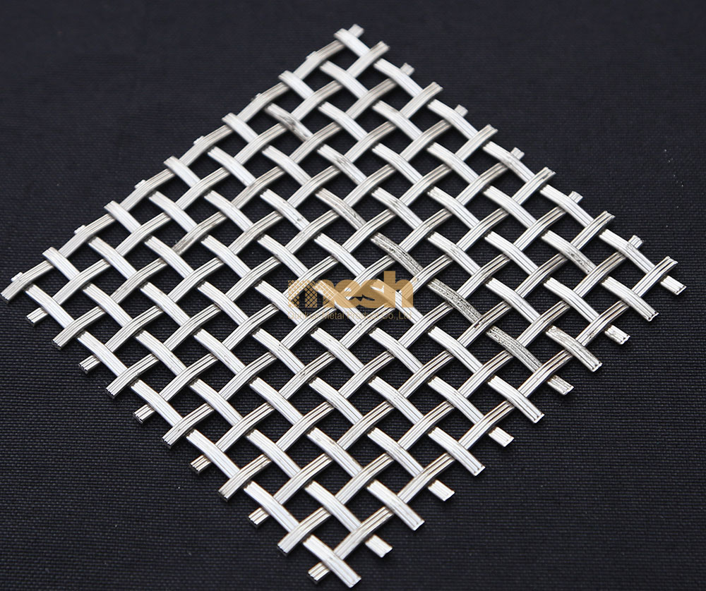 Elevating Architectural Detailing: The Allure of Crimped Woven Mesh