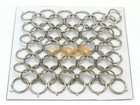 Ring Mesh Curtain: The Art of Functional Elegance