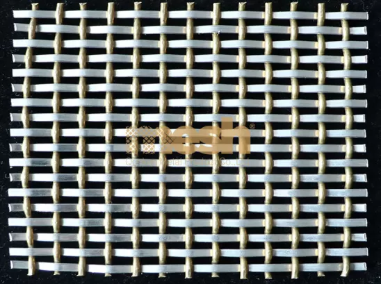 Elevator Transformation with Woven Metal Mesh Panels