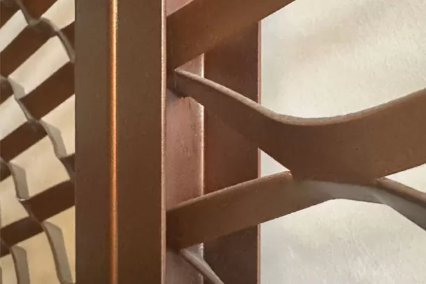 Decorative expanded metals for decoration and construction