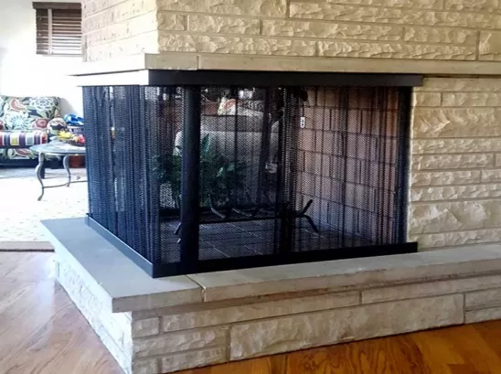 Decorative metal mesh curtains - create a dreamy space atmosphere