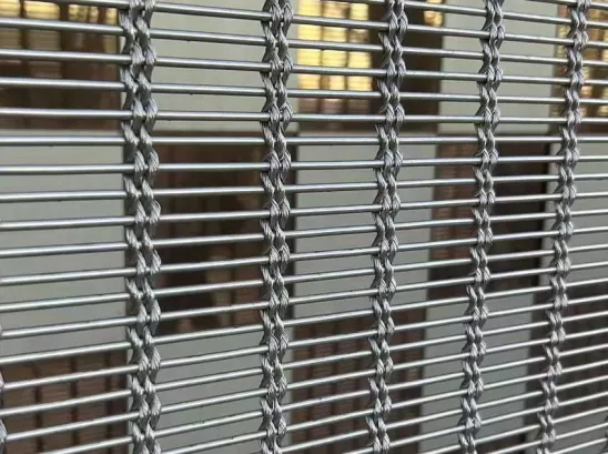 Architectural decorative metal mesh, a common architectural decorative wire mesh