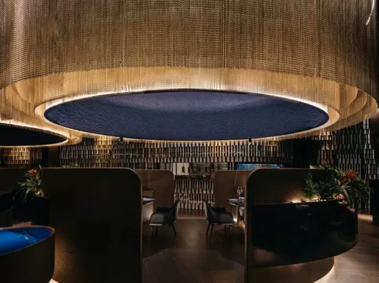 Chain Link Curtain – A Stylish and Flexible Metal Drapery for Interior Spaces