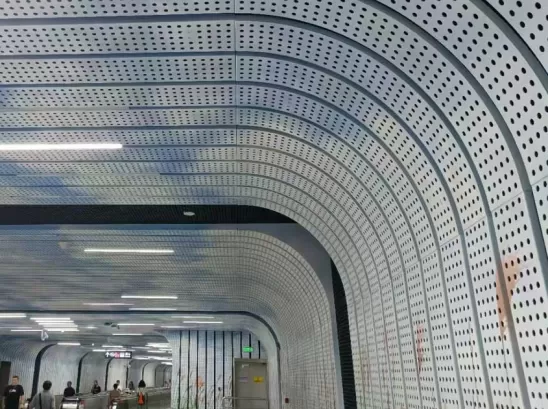 Perforated Metal Partitions – Modern Space Dividers with Style and Strength