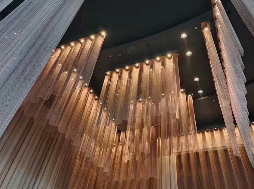 Metal Decorative Curtains – Flexible, Stylish, and Fireproof for Modern Interiors