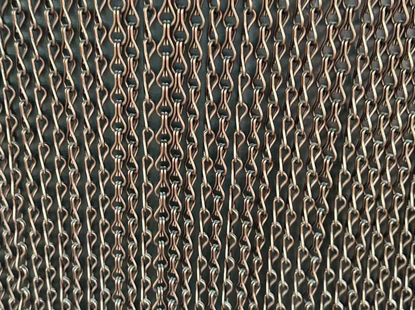Chain Link Curtain: Flexible Metal Mesh for Modern Spaces