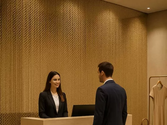 Decorative Chain Link Mesh Curtains – Redefining Luxury Interiors