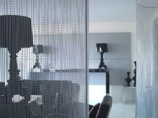 Why Are Chain Link Curtains Popular in Modern Interior Design?