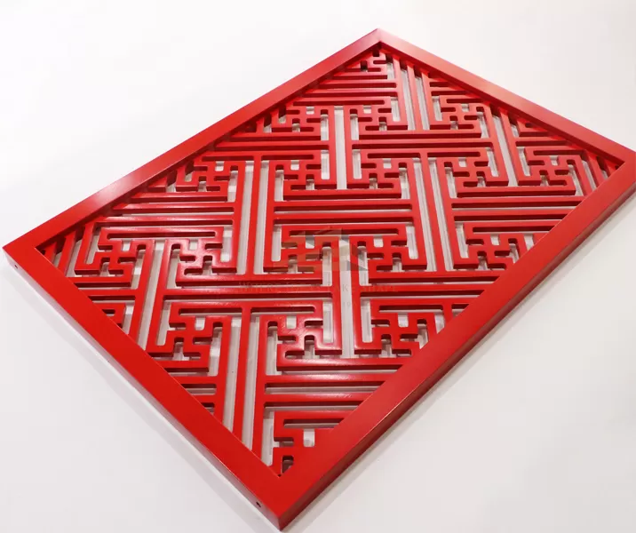 Stainless steel carved screen partition-03