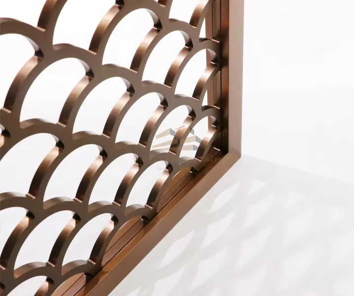 Stainless steel carved screen partition-07