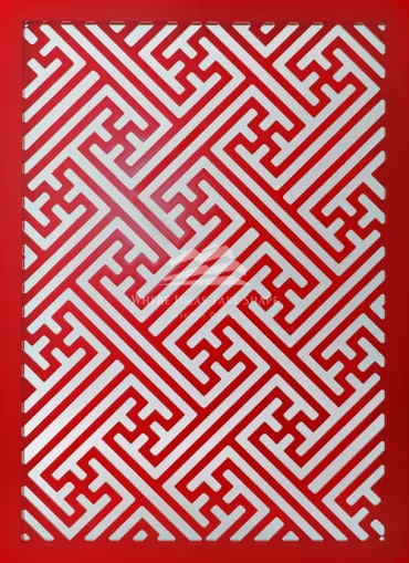 Stainless steel carved screen partition-03