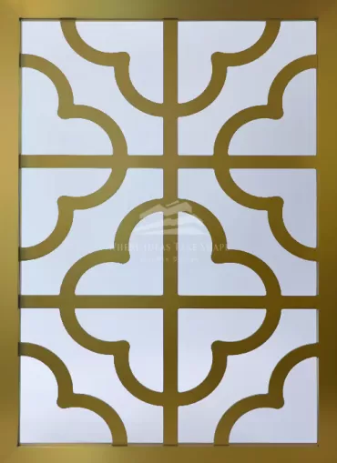 Stainless steel carved screen partition-06