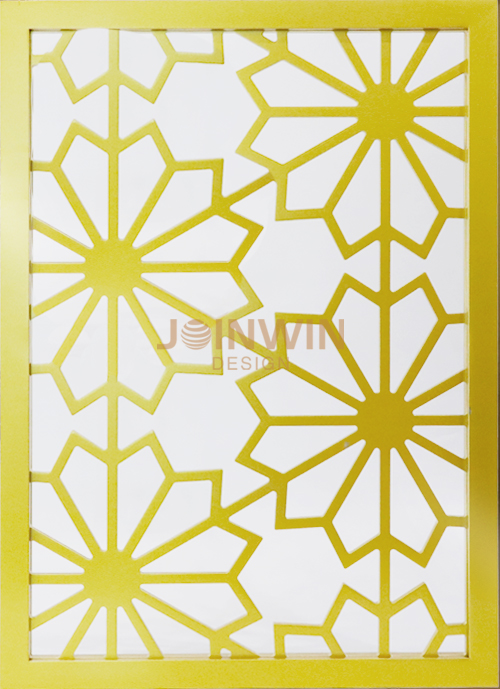 Stainless steel carved screen partition-01