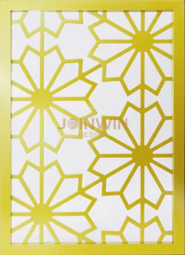 Stainless steel carved screen partition-01