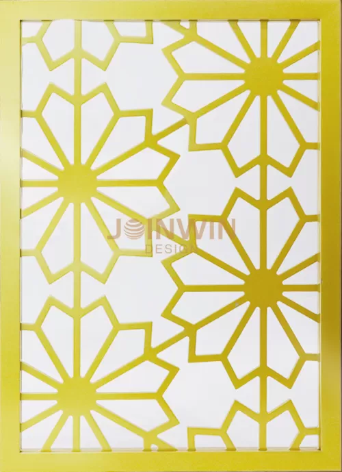 Stainless steel carved screen partition-01