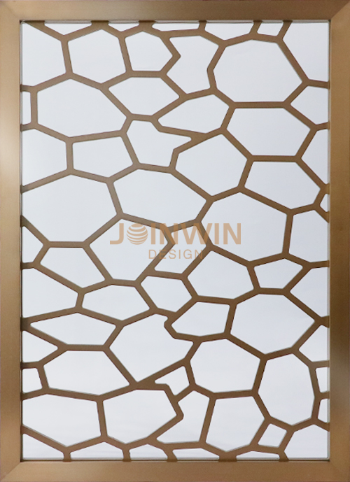 Stainless steel carved screen partition-02