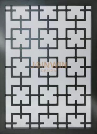 Stainless steel carved screen partition-10