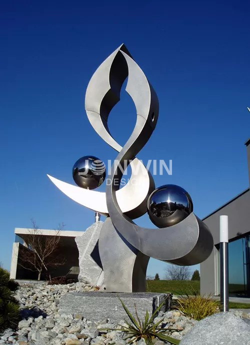 stainless steel Decorative Sculpture