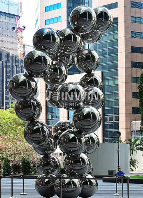 Stainless Steel Metal Statues Sculpture