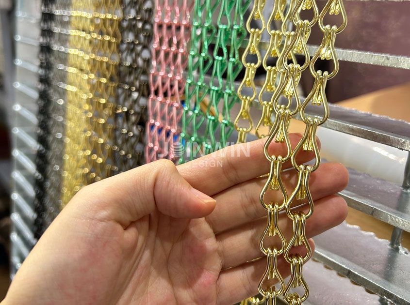 How to Choose the Right Chain Curtain for Interior Design Projects
